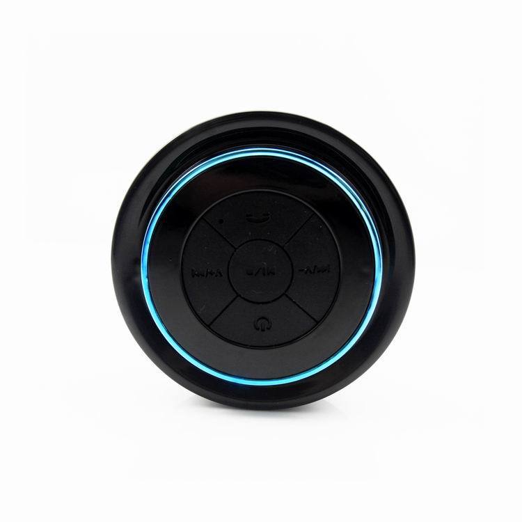 JMT-165258 Waterproof Portable Bluetooth Speaker with Call Function - Mini Bathroom Speaker, 8-Hour Playtime, USB Rechargeable