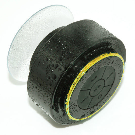 JMT-165258 Waterproof Portable Bluetooth Speaker with Call Function - Mini Bathroom Speaker, 8-Hour Playtime, USB Rechargeable
