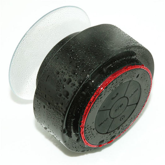 JMT-165258 Waterproof Portable Bluetooth Speaker with Call Function - Mini Bathroom Speaker, 8-Hour Playtime, USB Rechargeable