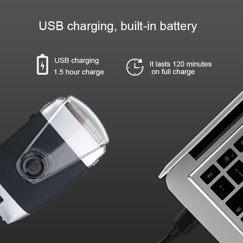 JMT-165322 Rechargeable Electric Shaver with Ultra-Thin Alloy Blade for Wet and Dry Use