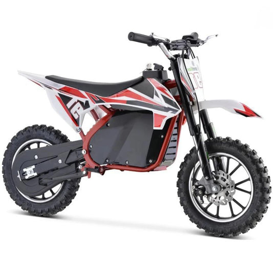 JMT-165834 500W Electric Dirt Bike for Kids and Adults - New Powerful Model , Top Speed 27.9 mph