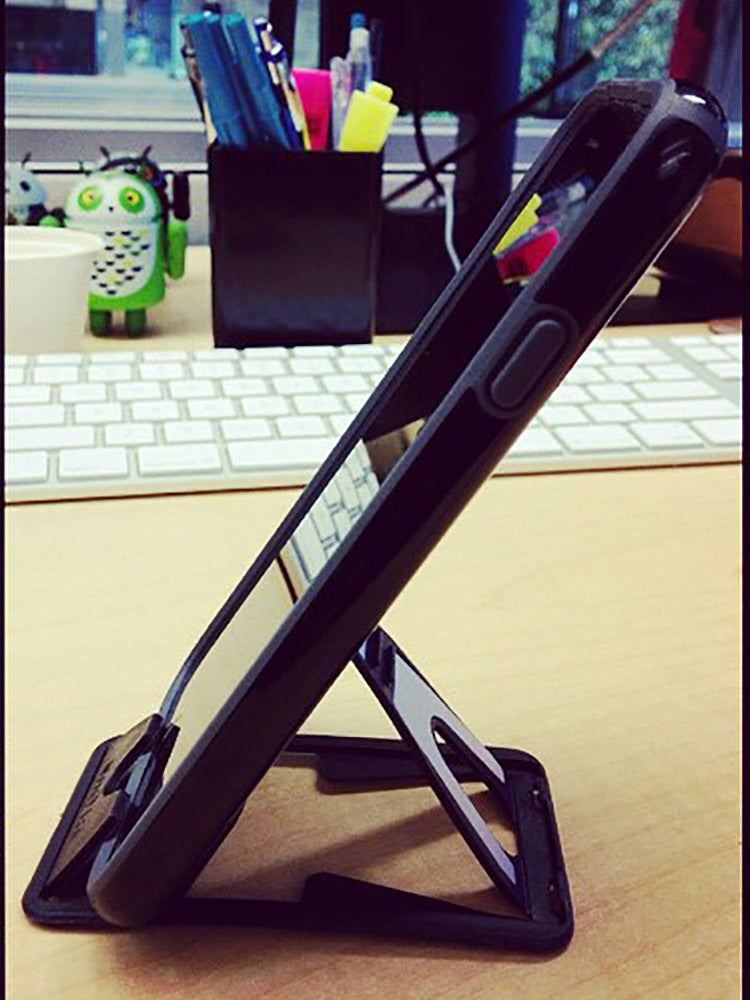 JMT-166090 Credit Card-Sized Foldable Stand for Smartphones and Tablets (Up to 7 inches)