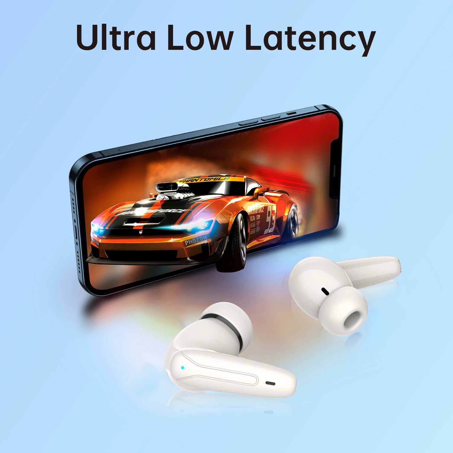 JMT-166410 True Wireless Mini Air Buds Earphones with In-Ear Fit and High-Quality Sound