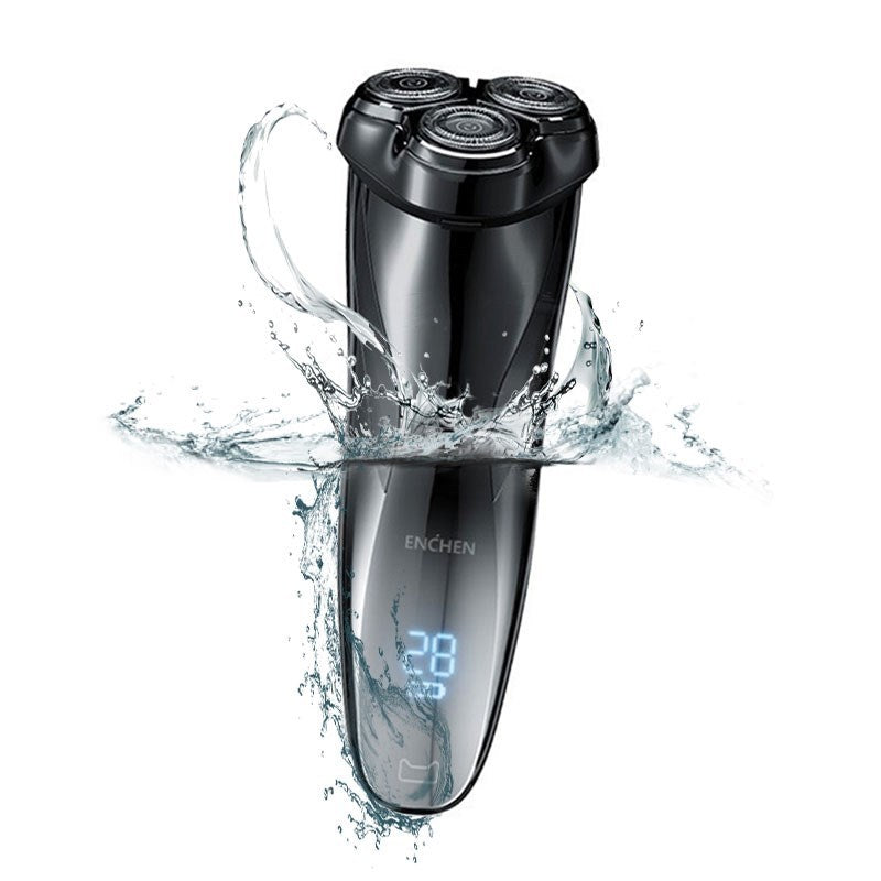 JMT-166474 Rechargeable Electric Whole Body Washable Shaver with Rotating 3 Heads