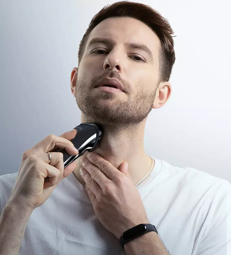 JMT-166474 Rechargeable Electric Whole Body Washable Shaver with Rotating 3 Heads