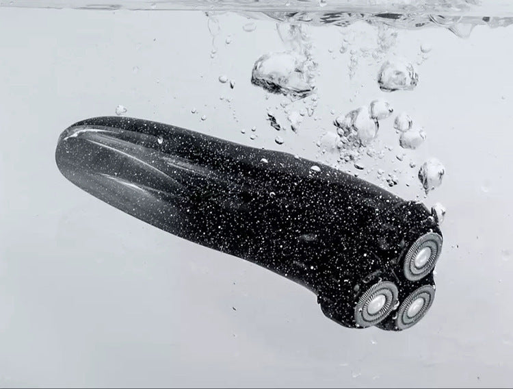 JMT-166474 Rechargeable Electric Whole Body Washable Shaver with Rotating 3 Heads