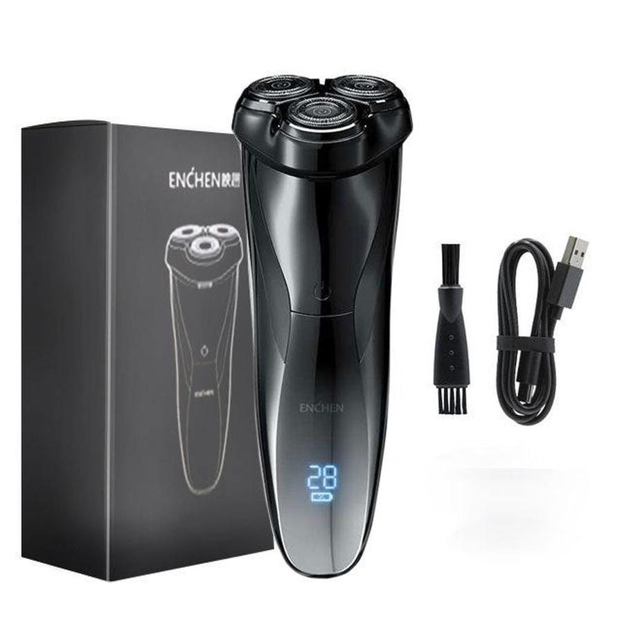 JMT-166474 Rechargeable Electric Whole Body Washable Shaver with Rotating 3 Heads
