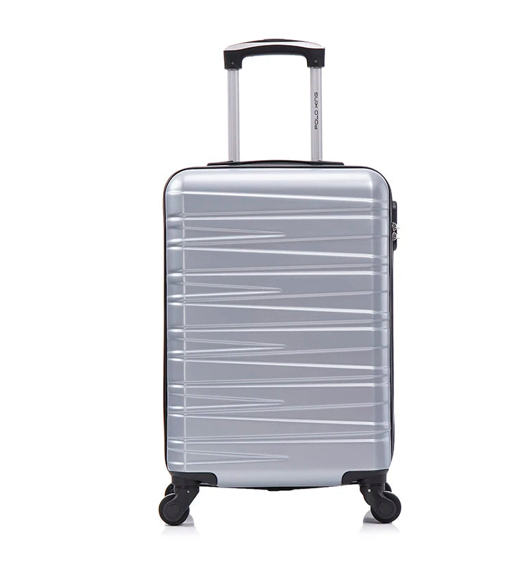 JMT-167114 ABS Hard Shell Trolley Suitcase Set - 20/24/28 Inch, Spacious Travel Luggage Collection