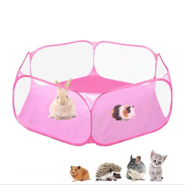 JMT-167242 Portable Playpen for Small Animals - Foldable Exercise Tent with Breathable Mesh Design for Indoor and Outdoor Use