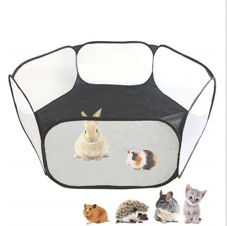 JMT-167242 Portable Playpen for Small Animals - Foldable Exercise Tent with Breathable Mesh Design for Indoor and Outdoor Use