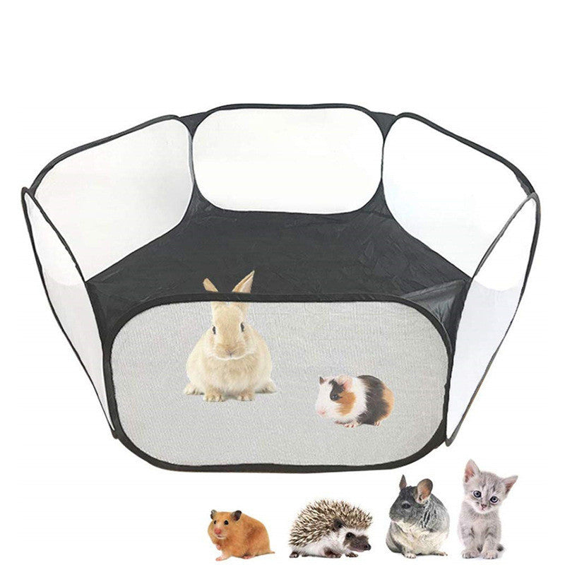 JMT-167242 Portable Playpen for Small Animals - Foldable Exercise Tent with Breathable Mesh Design for Indoor and Outdoor Use