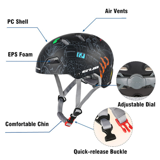 JMT-167306 Cycling Safety Helmet for Outdoor Use