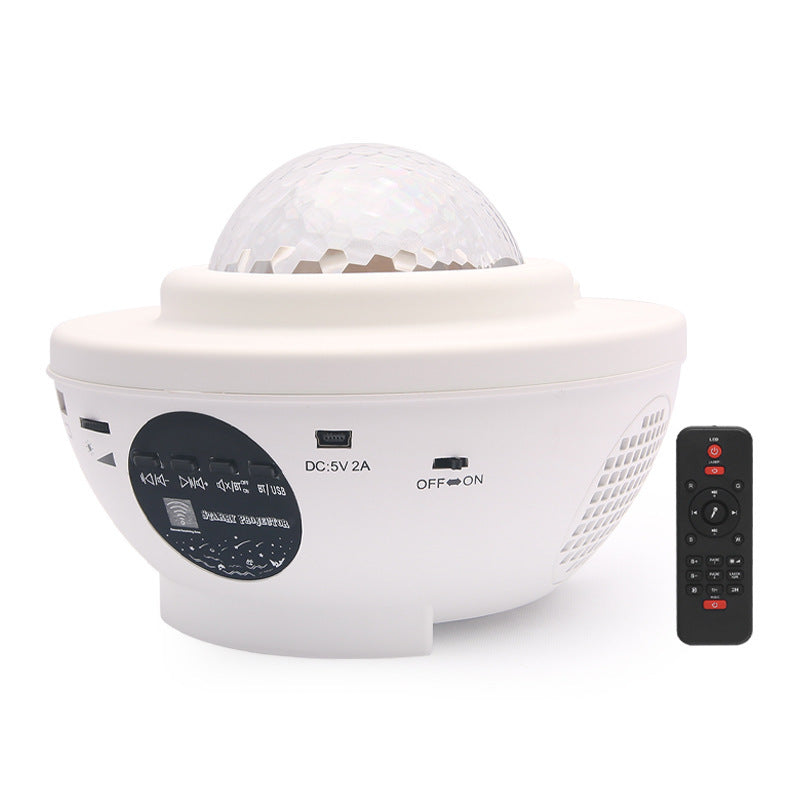 JMT-167562 Starry Sky Bluetooth Music Projector Light with Remote Control and USB Power Supply