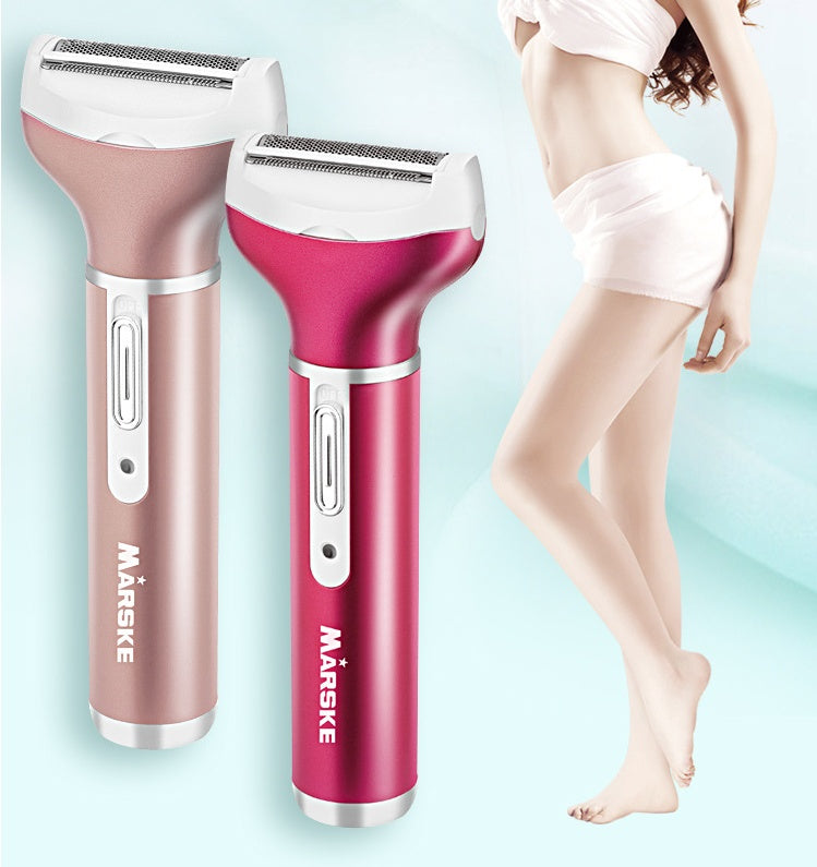 JMT-167626 Rechargeable Electric Epilator for Whole Body Hair Removal, Waterless Cleaning, ABS Material