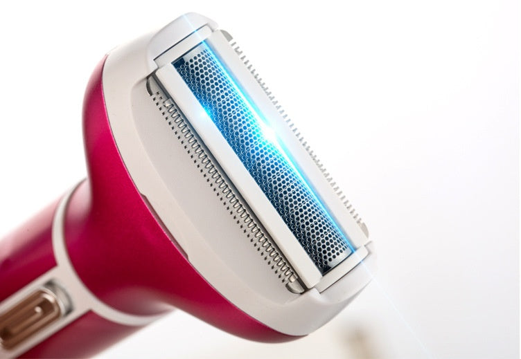 JMT-167626 Rechargeable Electric Epilator for Whole Body Hair Removal, Waterless Cleaning, ABS Material