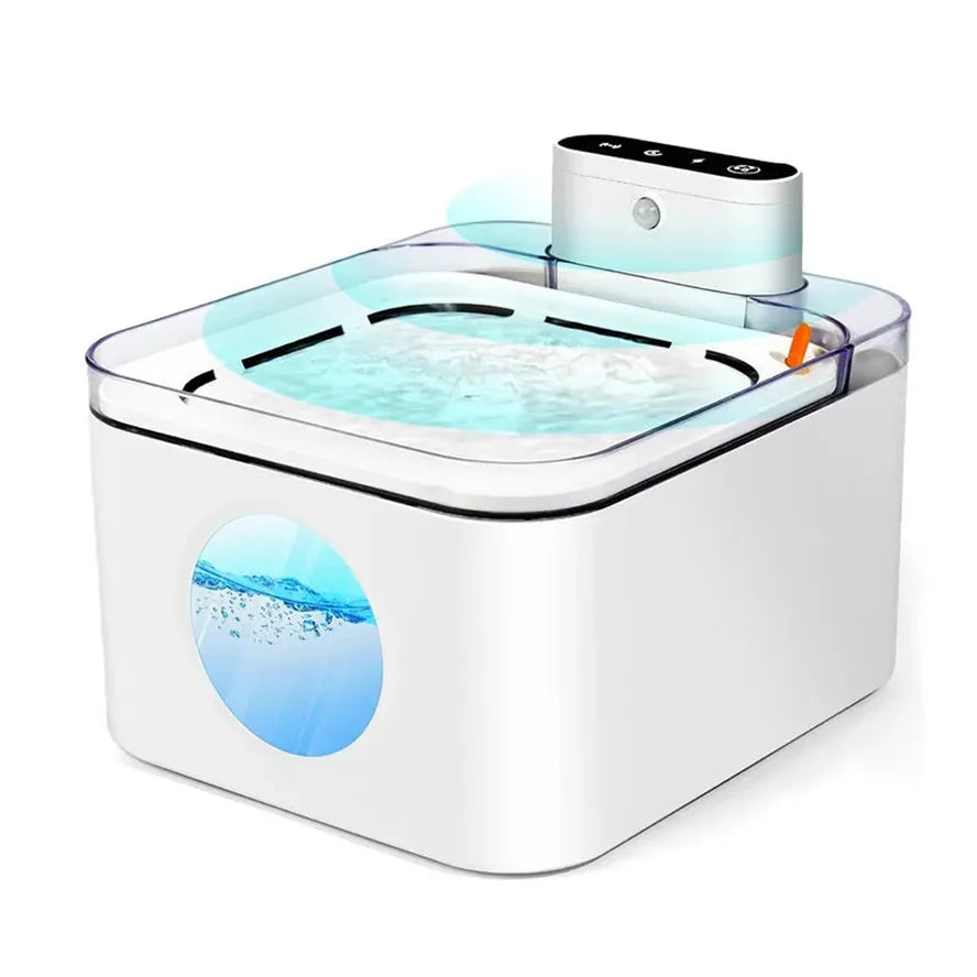 JMT-167754 3L Rechargeable Wireless Pet Water Fountain for Cats and Dogs