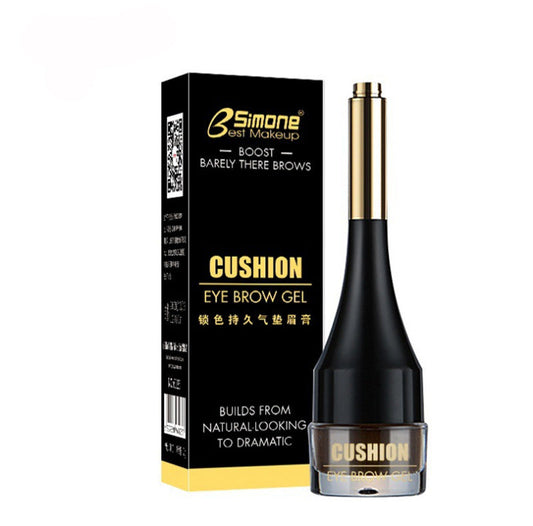 JMT-167818 Three-Dimensional Air Cushion Eyebrow Cream in Multicolor - Light Brown, Grey Black, Coffee, Brown Shades