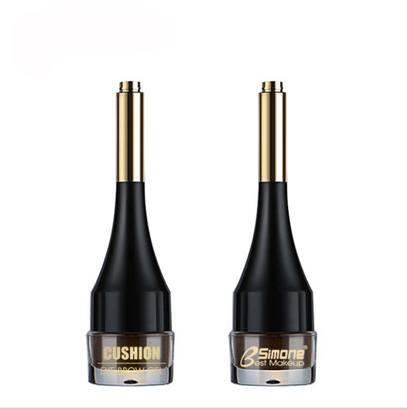 JMT-167818 Three-Dimensional Air Cushion Eyebrow Cream in Multicolor - Light Brown, Grey Black, Coffee, Brown Shades