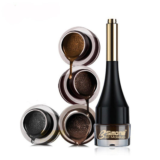 JMT-167818 Three-Dimensional Air Cushion Eyebrow Cream in Multicolor - Light Brown, Grey Black, Coffee, Brown Shades