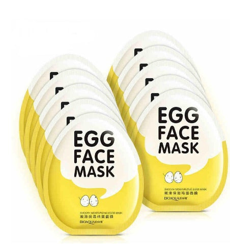 JMT-168522 Egg Facial Oil Control and Brightening Hydration Mask for Smooth Skin