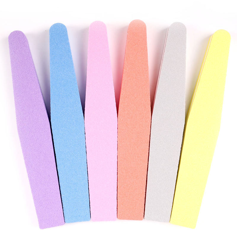 JMT-168842 Double-Sided High Elastic Sponge Polishing Strip for Nail Art