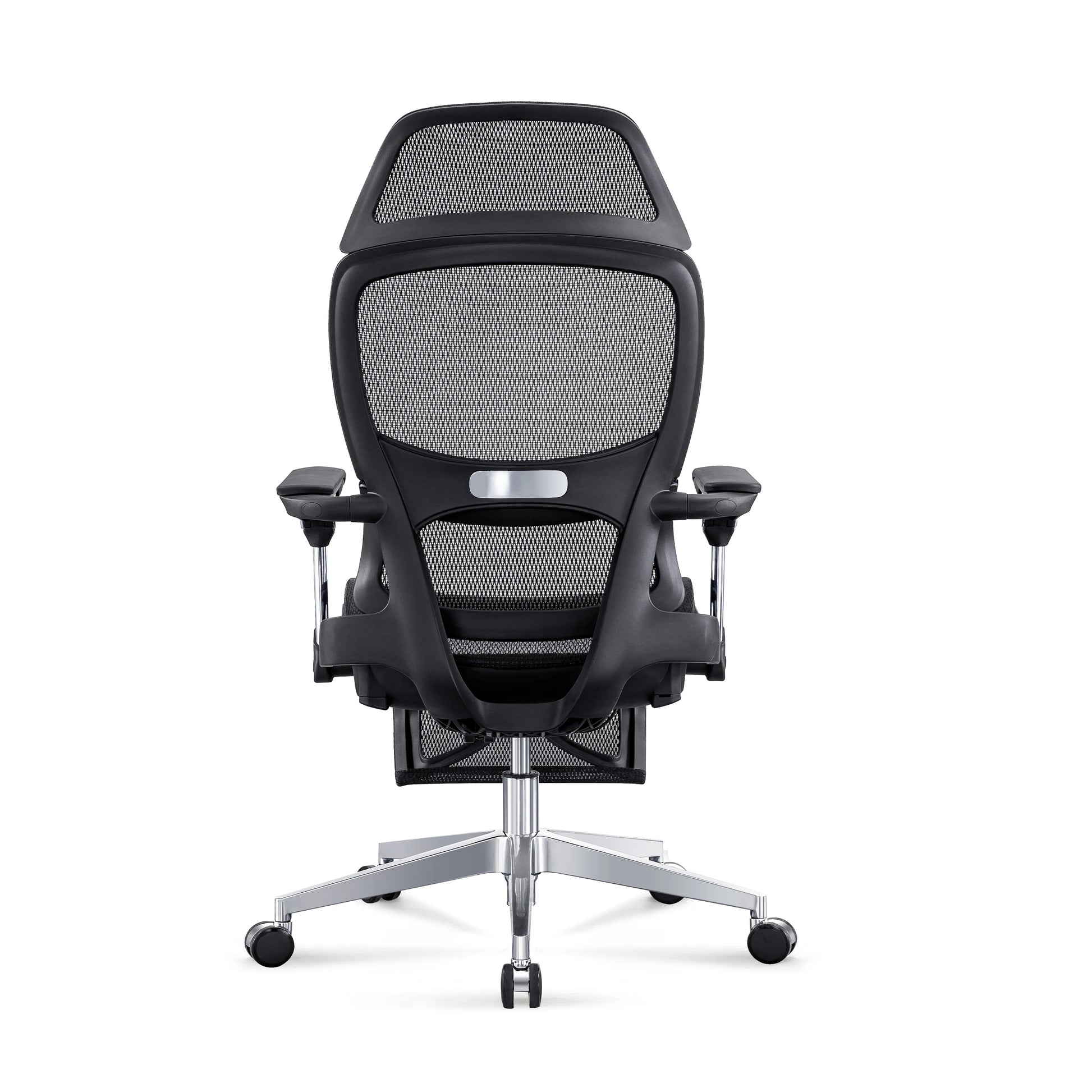 JMT-169290 Adjustable Lumbar Support Ergonomic Executive Desk Chair with Footrest and Swivel Recline Function