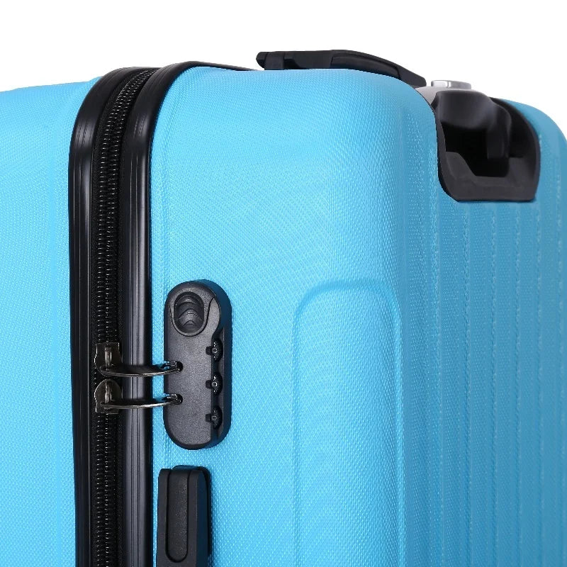 JMT-169418 Lightweight ABS Hard Shell Trolley Suitcase with Modern Design for Travel