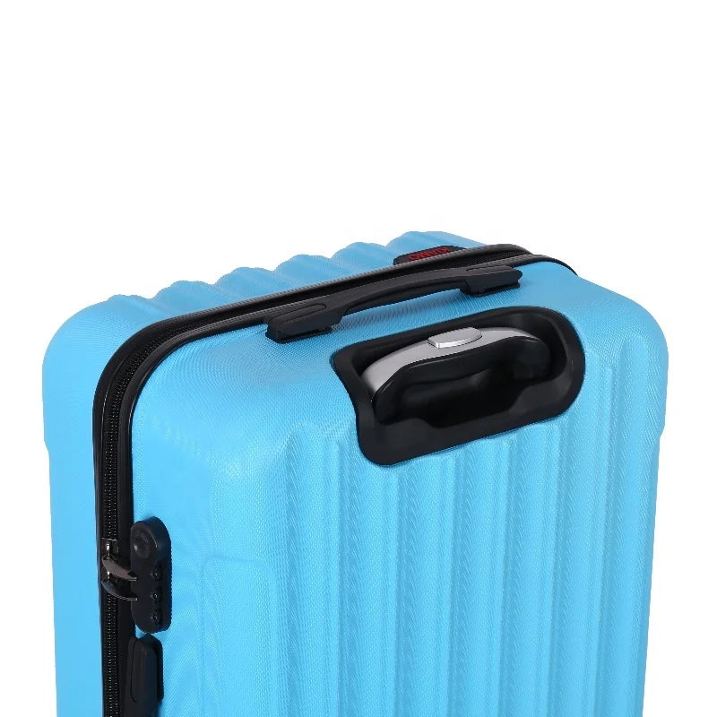 JMT-169418 Lightweight ABS Hard Shell Trolley Suitcase with Modern Design for Travel