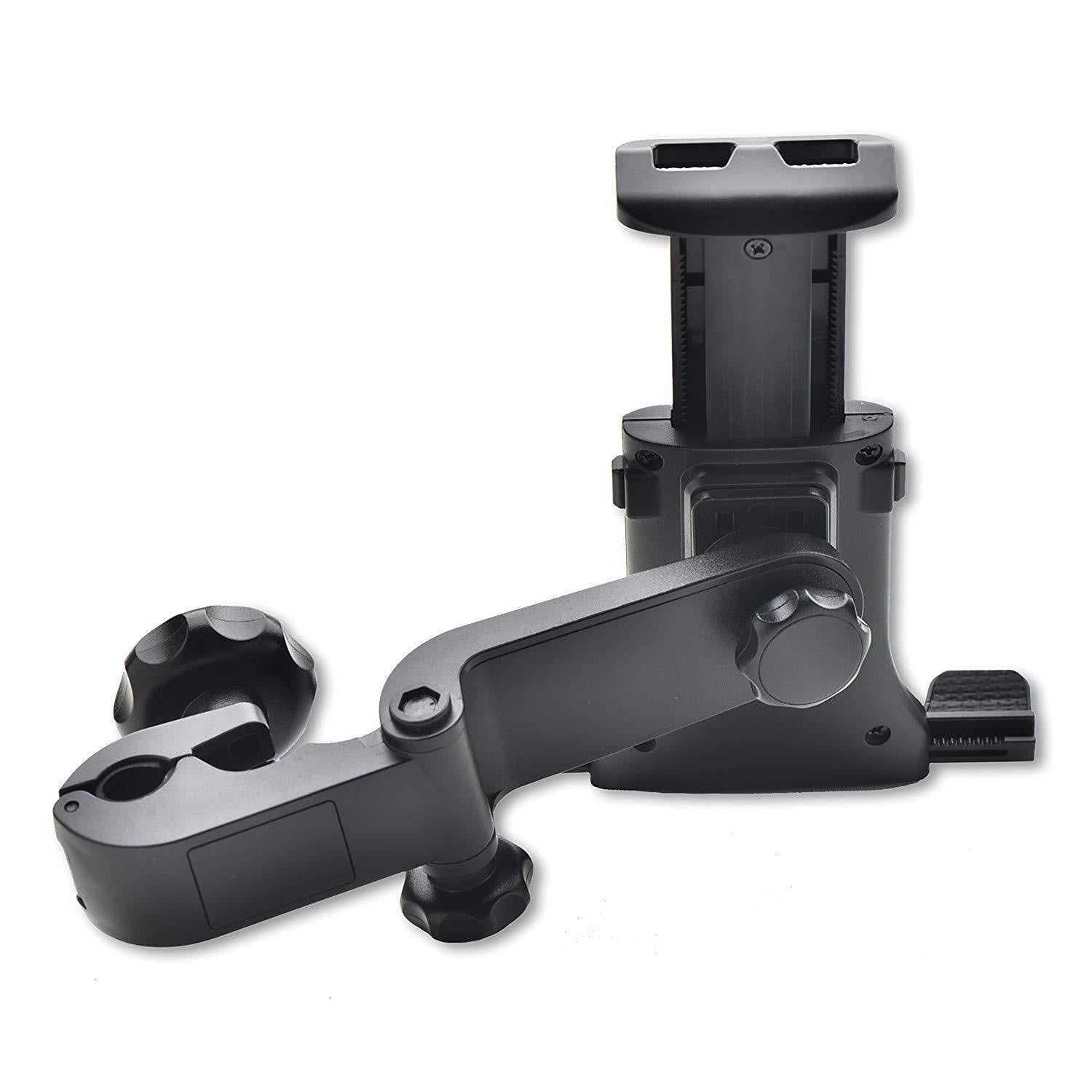 JMT-169546 Rotary Tablet Holder for Car – Compatible with iPad Mini, iPad 2, iPad 3, iPad 4, iPhone 4, iPhone 5 and More