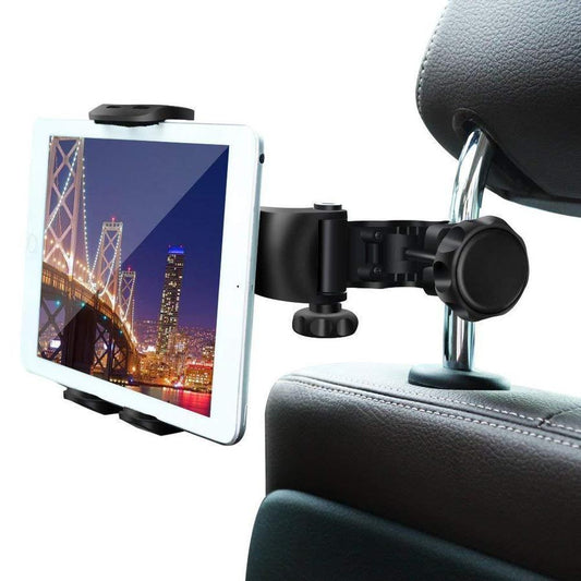 JMT-169546 Rotary Tablet Holder for Car – Compatible with iPad Mini, iPad 2, iPad 3, iPad 4, iPhone 4, iPhone 5 and More
