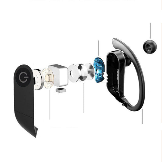 JMT-169674 B5 TWS Bluetooth Headset 5.0 with Lithium Polymer Battery and Charging Case