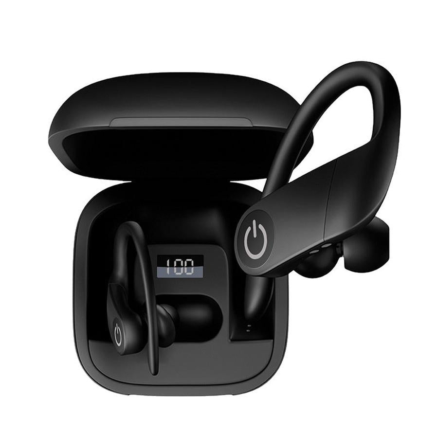 JMT-169674 B5 TWS Bluetooth Headset 5.0 with Lithium Polymer Battery and Charging Case