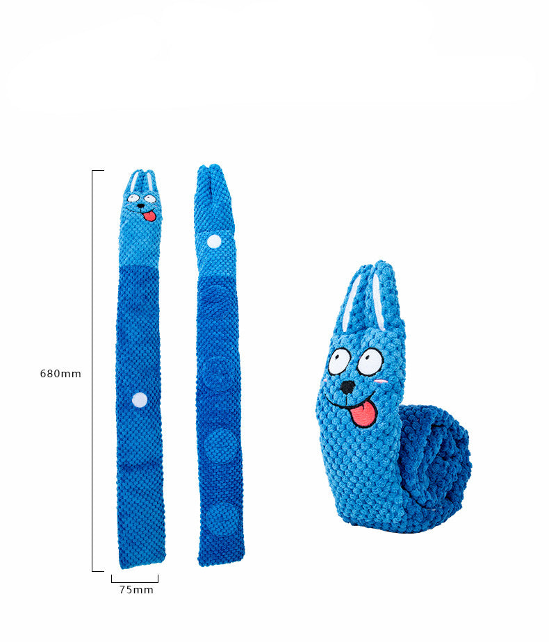 JMT-169674 Interactive Plush Dog Puzzle Toy for IQ Training and Foraging Activities