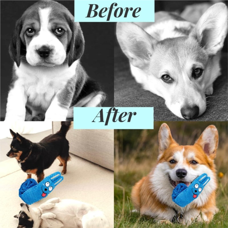 JMT-169674 Interactive Plush Dog Puzzle Toy for IQ Training and Foraging Activities