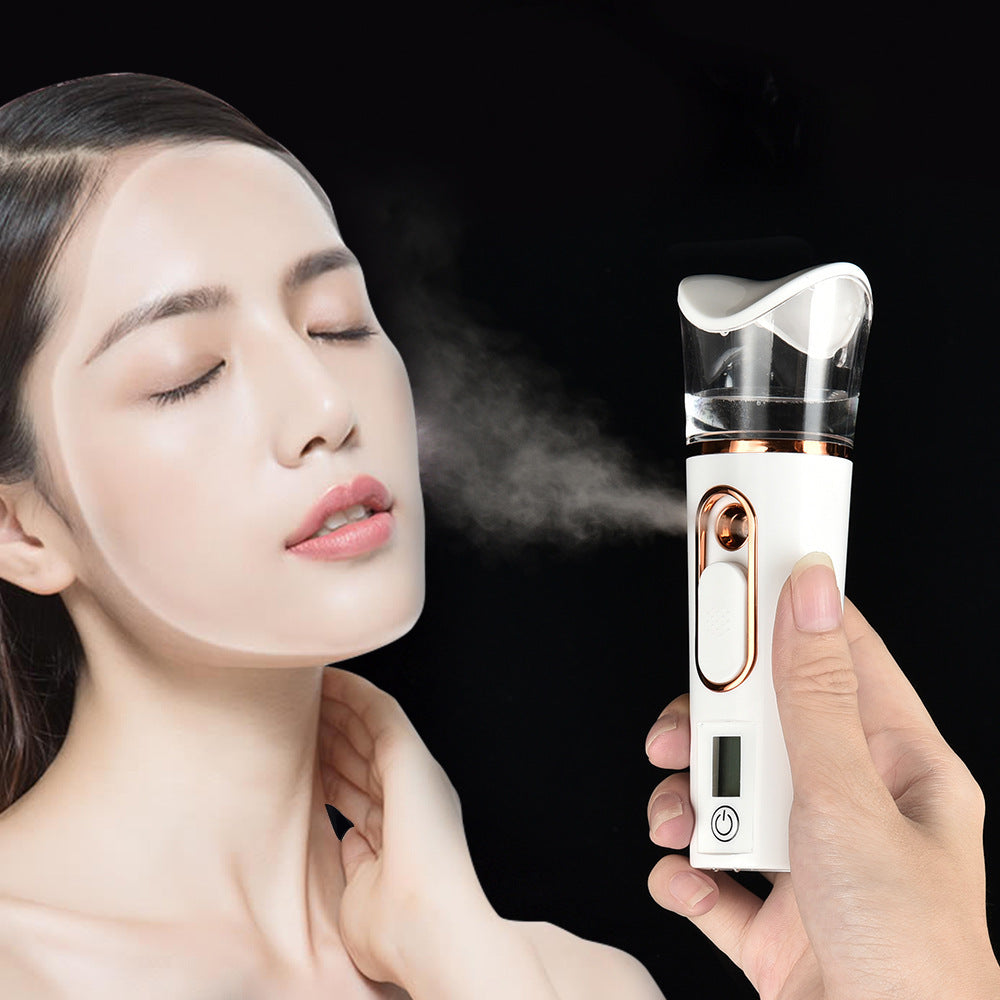 JMT-169674 Portable Nano Spray Moisturizer with Skin Measurement Feature for Face Care