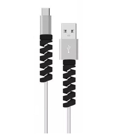 JMT-169866 Data Cable Protective Sleeve - 3cm Plastic Cover in Random Colors