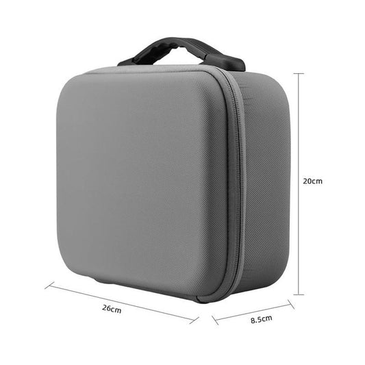 JMT-169866 Portable Grey Handbag for DJI OM4 and OSMO Mobile 3 - Waterproof Nylon Storage with Soft Handle