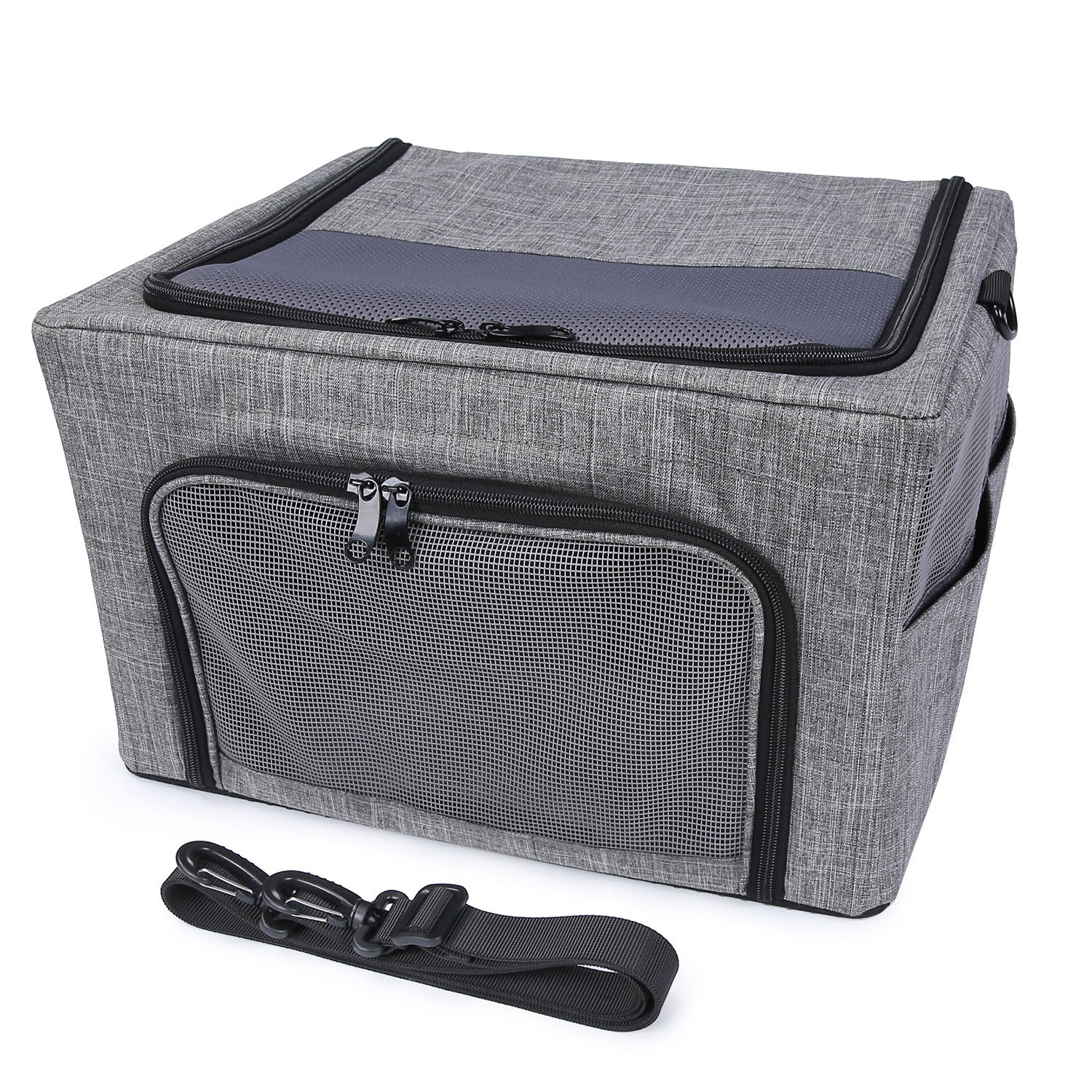 JMT-169930 Breathable Foldable Portable One-Shoulder Pet Carrier Bag