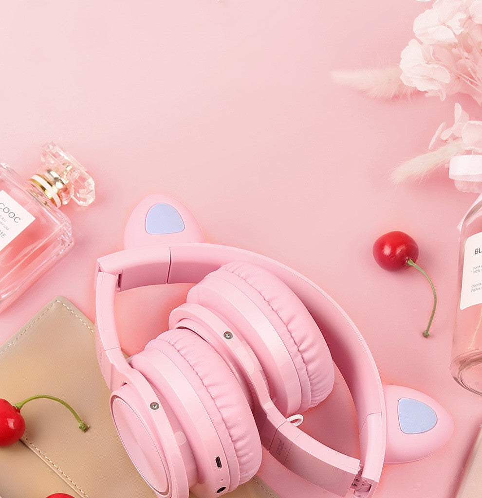 JMT-170186 Luminous Wireless Bluetooth Headset with Built-in Microphone and High-Fidelity Sound Quality