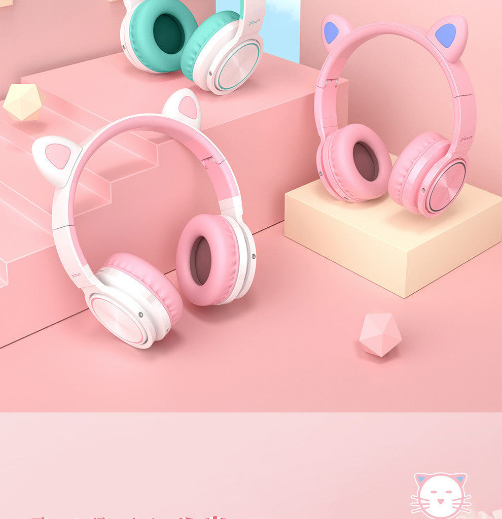 JMT-170186 Luminous Wireless Bluetooth Headset with Built-in Microphone and High-Fidelity Sound Quality