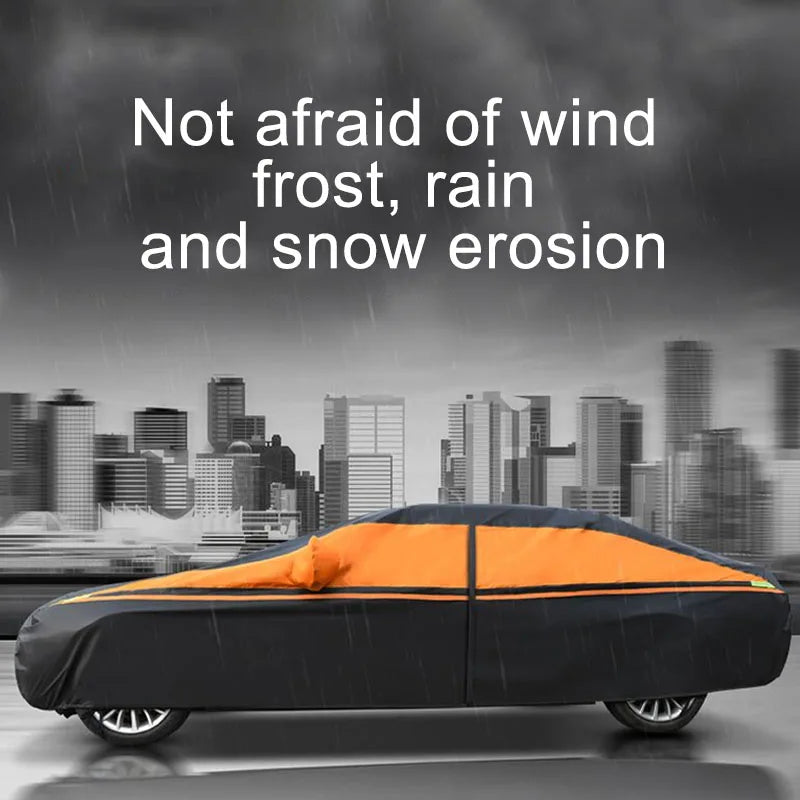 JMT-170314 Waterproof Folding Car Cover with UV Protection for All Vehicle Models