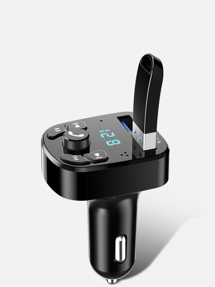 JMT-170378 Bluetooth 5.0 FM Transmitter & Hands-Free MP3 Player with Charger and Noise Reduction Function
