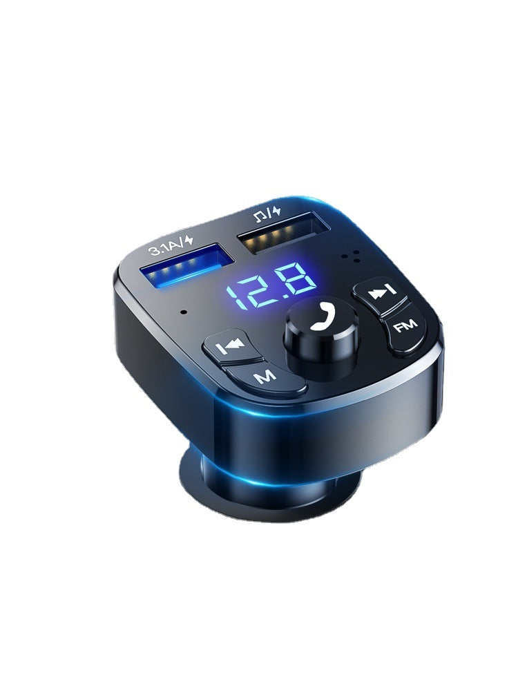 JMT-170378 Bluetooth 5.0 FM Transmitter & Hands-Free MP3 Player with Charger and Noise Reduction Function