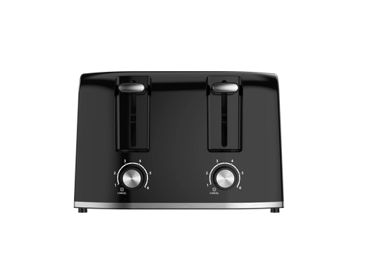 JMT-170634 4-Slice Long Slot Toaster with Cool Touch Housing and Removable Crumb Tray