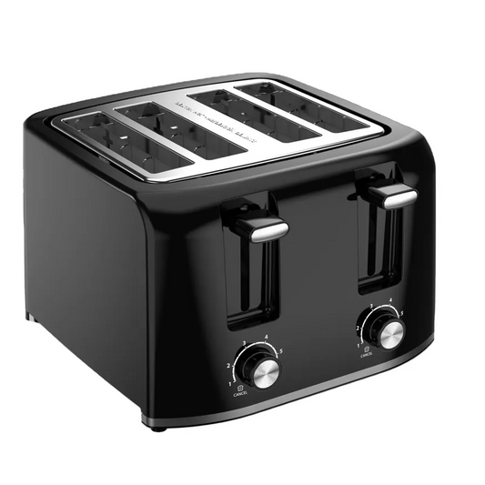 JMT-170634 4-Slice Long Slot Toaster with Cool Touch Housing and Removable Crumb Tray