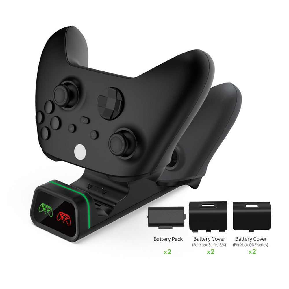 JMT-171146 Dual Charging Kit for Xbox Series X/S Controllers with Ni-MH Battery Packs and Covers