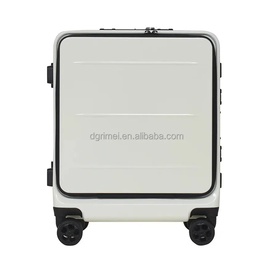 JMT-171402 Customisable Trolley Luggage with Front Pocket for Travel Convenience