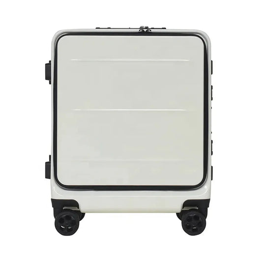 JMT-171402 Customisable Trolley Luggage with Front Pocket for Travel Convenience