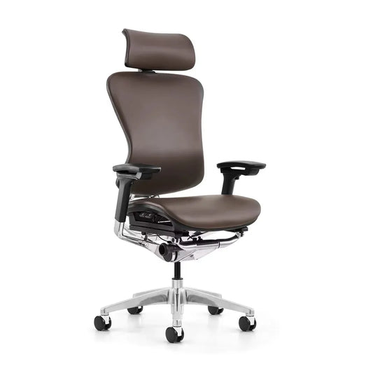 JMT-171594 Ergonomic Leather Swivel Executive Office Chair - Luxurious and Comfortable Design for Optimal Support