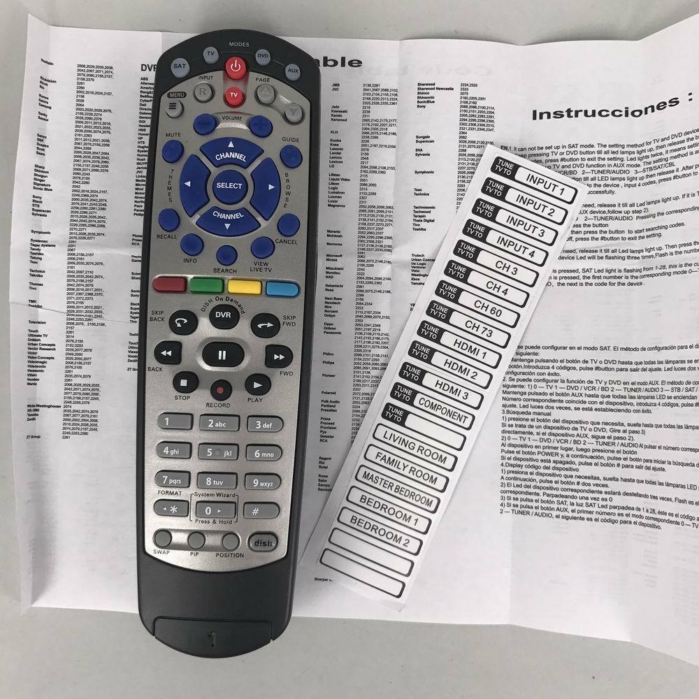 JMT-171914 Universal Remote Control for TV with Easy Setup and Compatibility